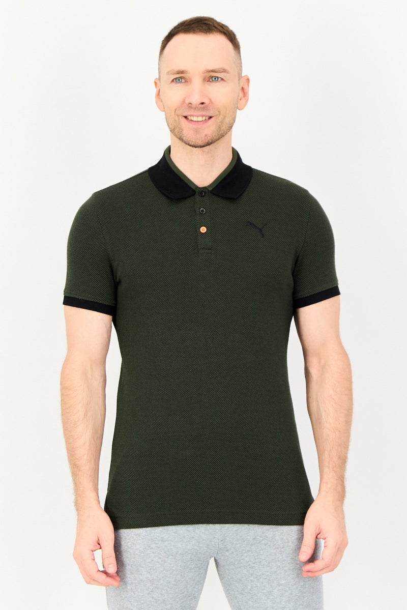 PUMA Men Slim Fit Short Sleeve Outdoor Polo Shirt, Multicolor - Image 1